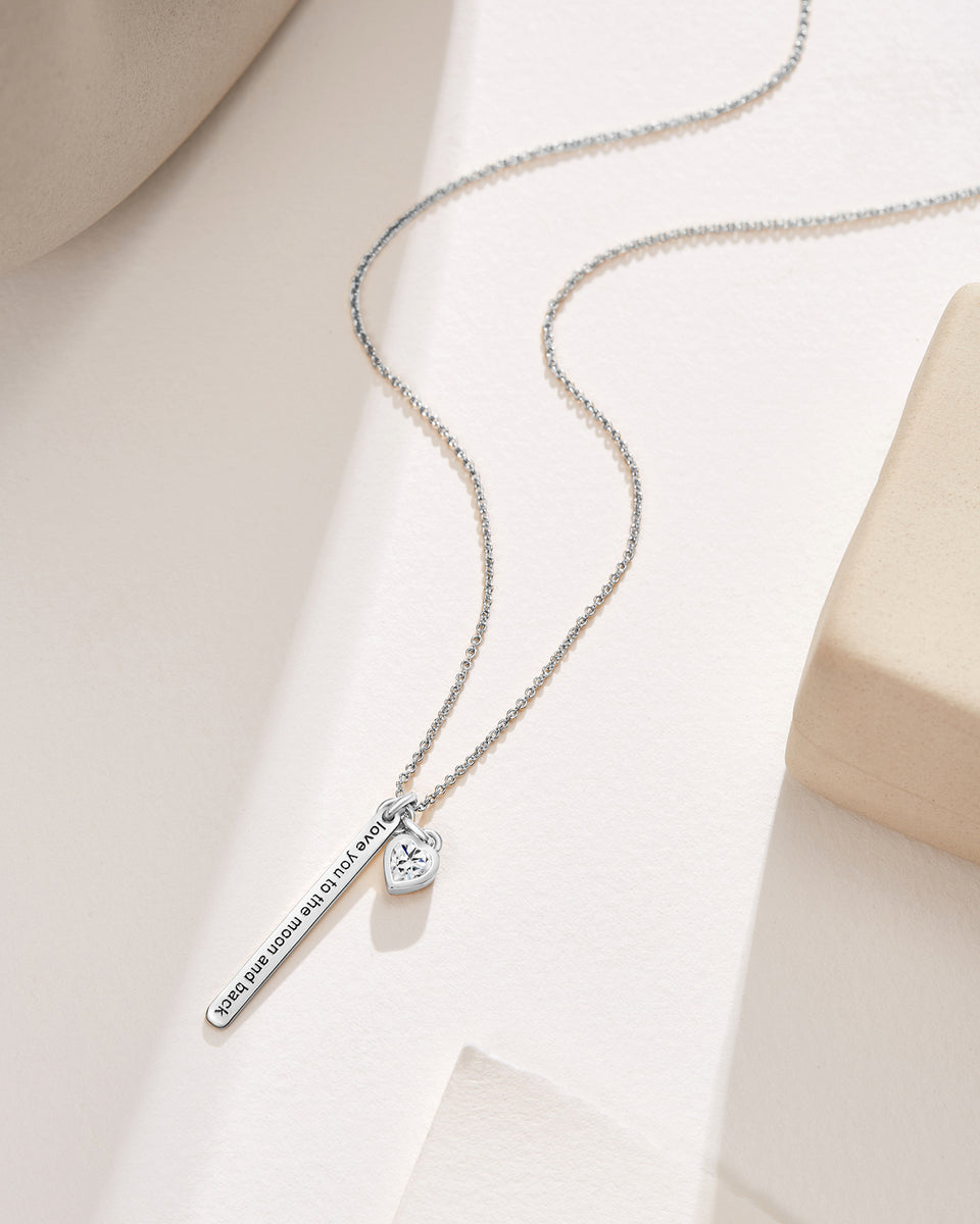 Love to the Moon Necklace Mestige