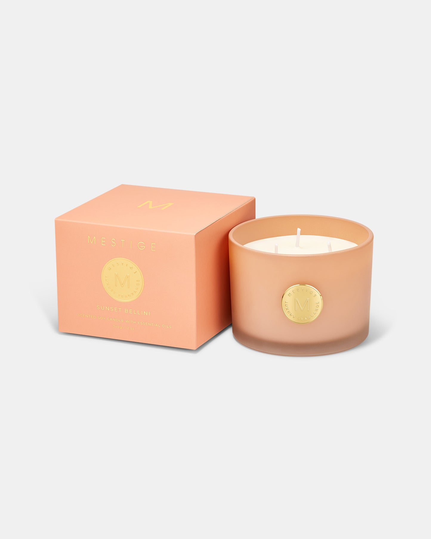 340g Sunset Bellini Serenity Candle