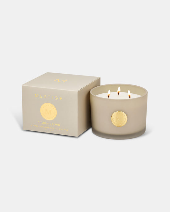 340g Golden Orchid Serenity Candle